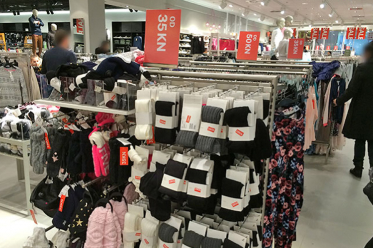 H&M robu ne prodaje ni na sniženju