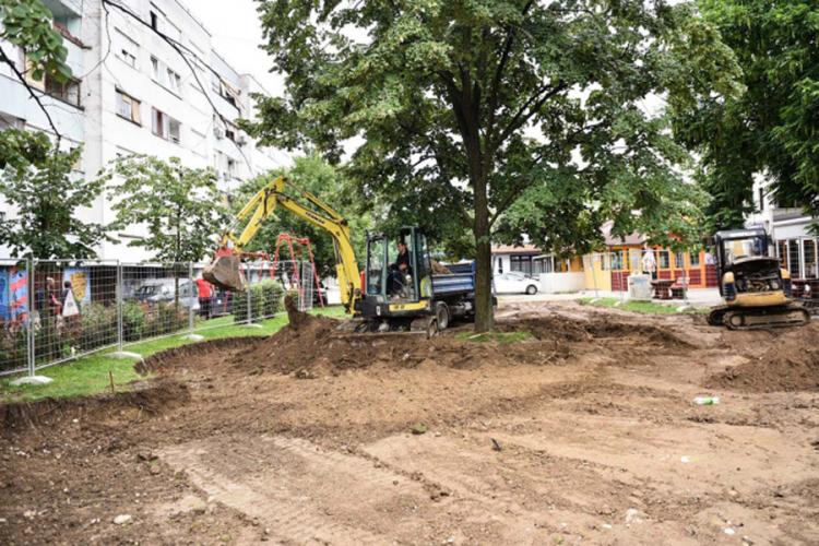 Počela gradnja dječijeg igrališta u Novoj varoši