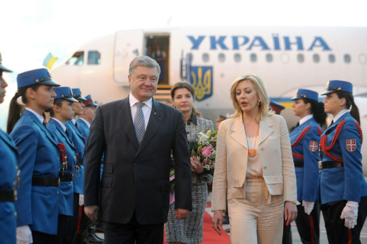 Porošenko stigao u posjetu Srbiji