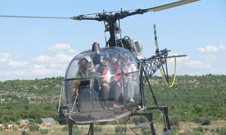 Helikopter prinudno sletio na ostrvo Zlarin