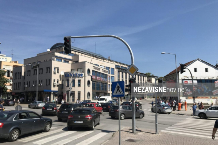 Saobraćajka u Banjaluci, gužva na Bulevaru cara Dušana