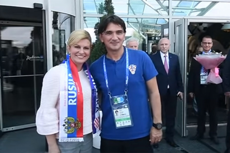 Grabar-Kitarović doputovala u Soči