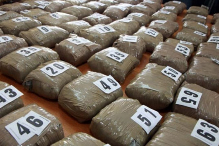 Zaplijenjeno 50 kilograma marihuane