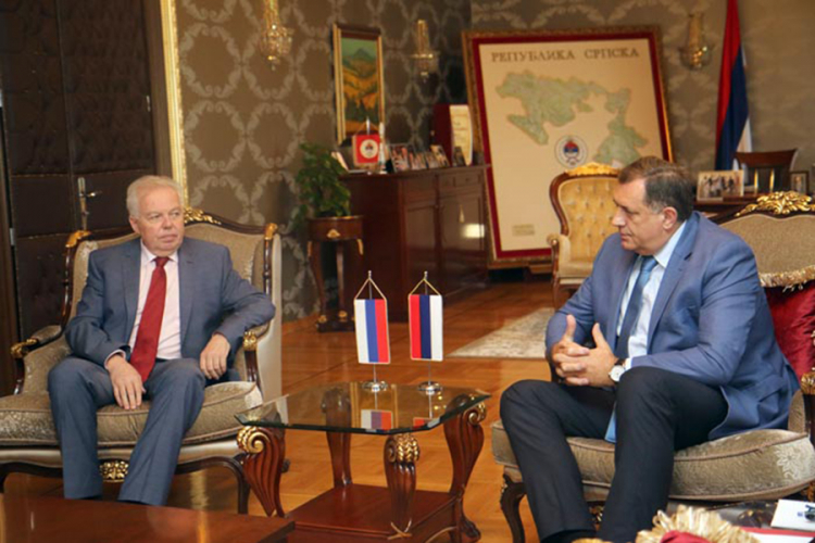Dodik i Ivancov: Situacija u RS stabilna