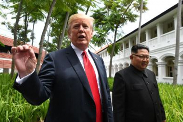 Tramp: Kim mi poslao "veoma lijepo" pismo