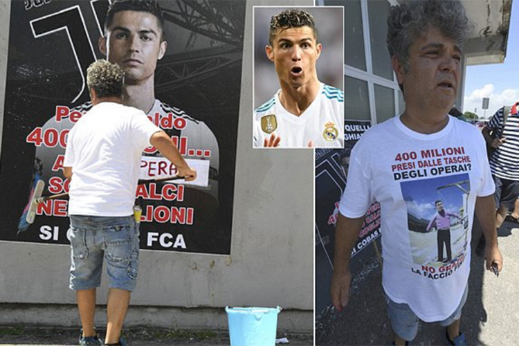 Fijasko u Fijatu: Najavili masovni bunt zbog Ronalda, došlo ih pet