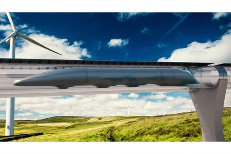 Kina: Grad Tongren prvi proba Maskov suberbrzi hajperlup voz