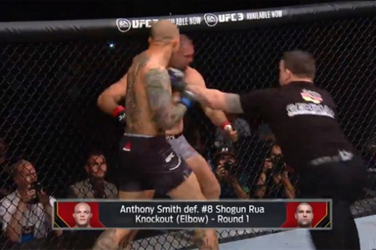 UFC-ova legenda Entoni Smit nokautom riješio borbu u Hamburgu