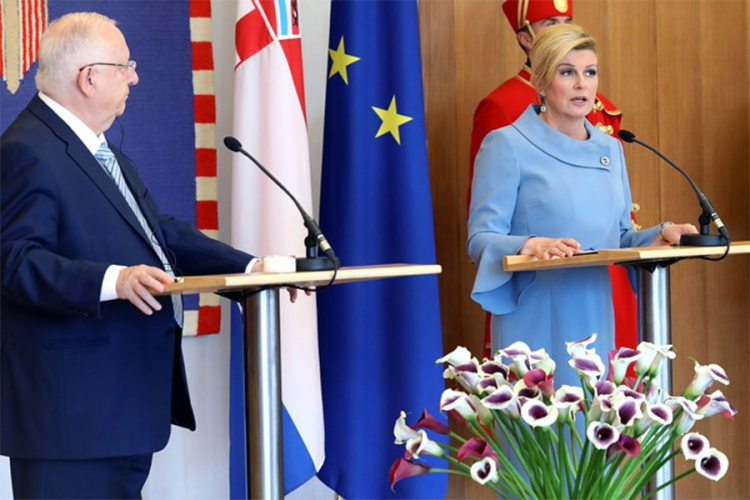 Rivlin i Kitarovićeva danas u Jasenovcu