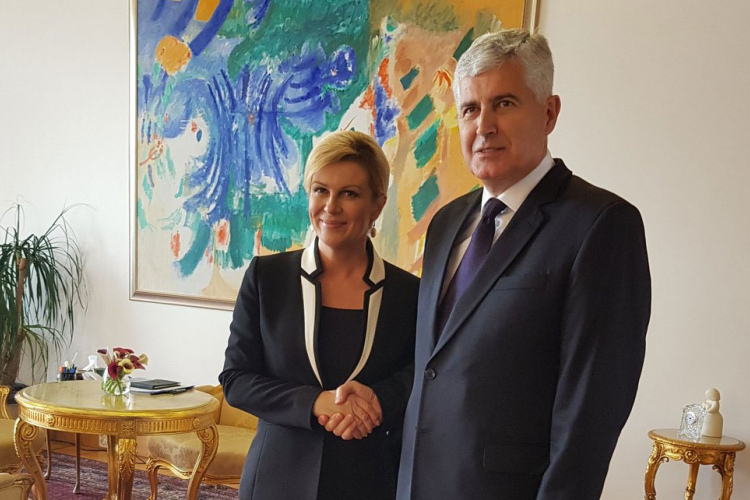 Čović i Grabar–Kitarović: Poštivati ustavni princip legitimnog predstavljanja