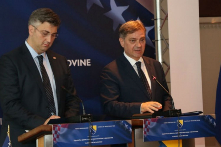Zvizdić pisao Plenkoviću: U duhu dobrosusjedskih odnosa obustavite izgradnju pelješkog mosta