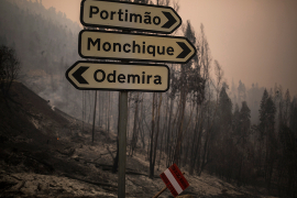 Veliki šumski požar u Portugaliji, na terenu 1.000 vatrogasaca i 327 ...