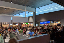 Evakuisan terminal na aerodromu u Frankfurtu