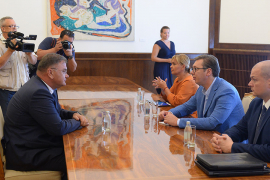 Ivanić i Vučić: Jačati političke odnose i ekonomsku saradnju