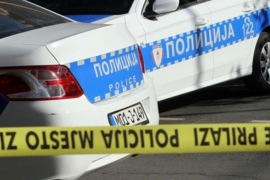 Izgorjelo vozilo, u toku uviđaj