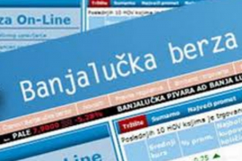 Promet na Banjalučkoj berzi 1,35 miliona KM