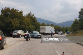 Baja Mali Knindža doživio sudar na Manjači