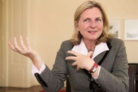 Pozlilo austrijskoj ministarki Karin Knajsel