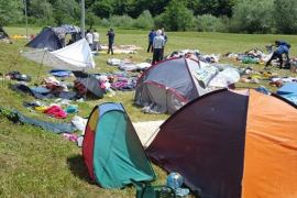 U napuštenim objektima pronađeno 48 migranata