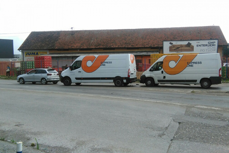 Lančani udes kod Nove pijace u Banjaluci