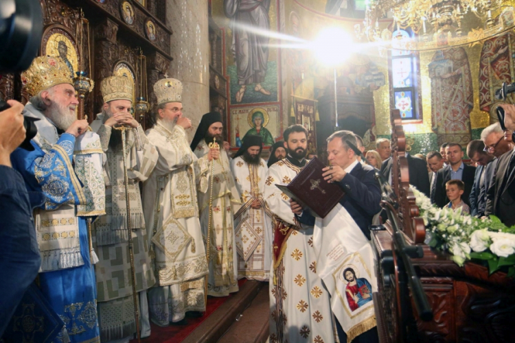 Osveštan Hram Svetog Save u Mrkonjić Gradu