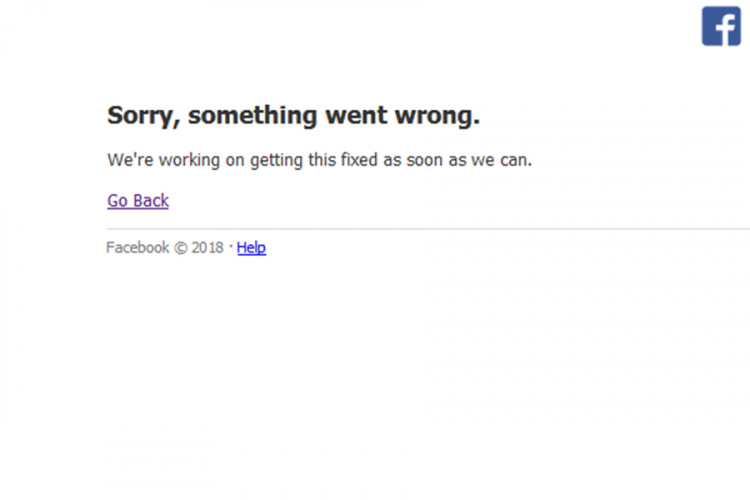 Facebook ponovo radi