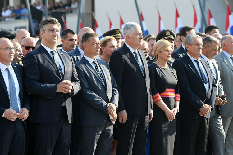 Kitarović o Oluji, Plenković o Srbiji