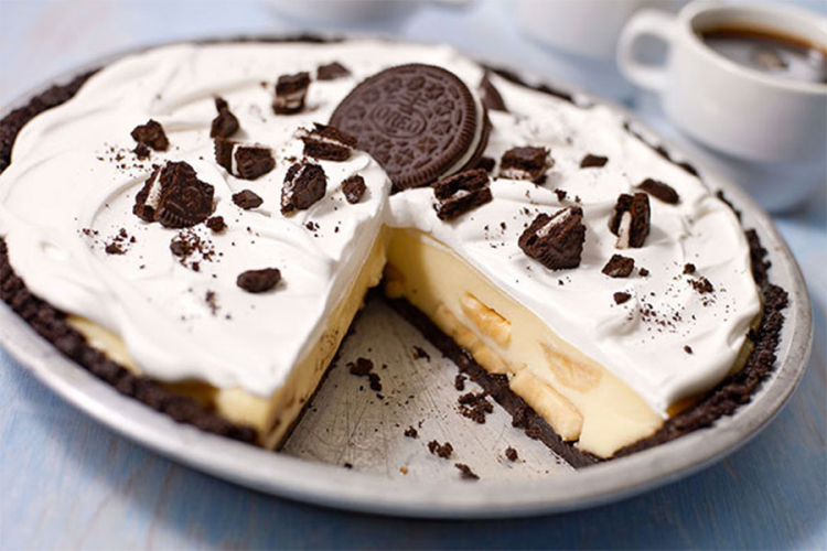 Oreo banana krem torta bez pečenja