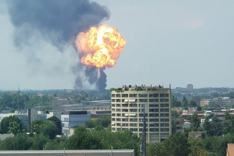 Snažna eksplozija blizu aerodroma u Bolonji