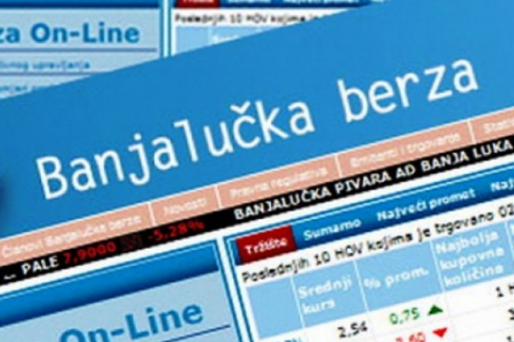 Današnji promet na Banjalučkoj berzi oko 214.000 KM