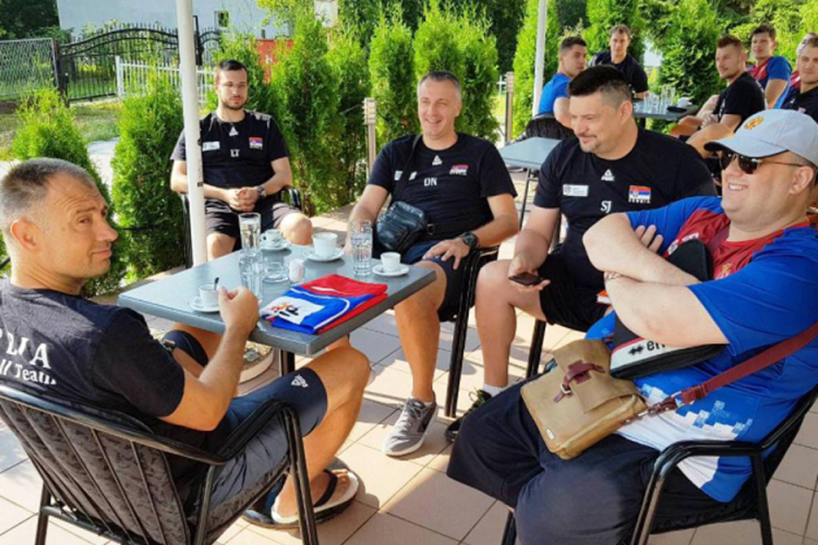 Odbojkaši Srbije stigli na Pale