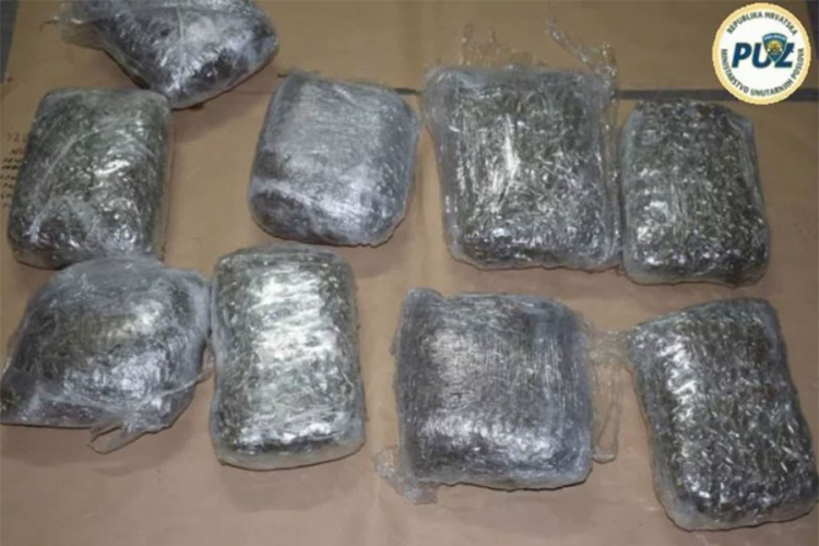 U Zagrebu zaplijenjeno 150 kilograma raznih droga