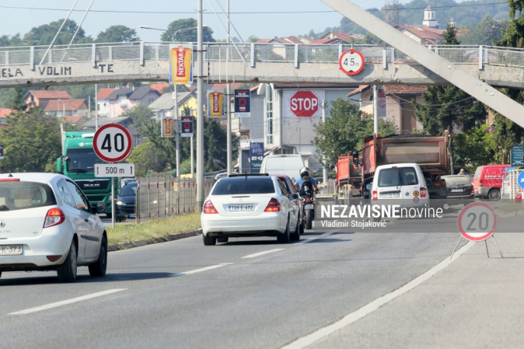Brzina na zapadnom tranzitu do daljeg 40 kilometara na sat?