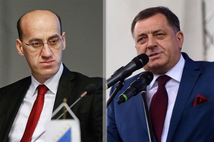 Dodik odbacio Salkićev zahtjev za promjenu imena Republike Srpske