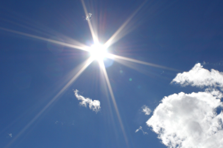 Pretežno sunčano, temperatura do 35 stepeni