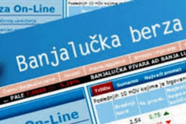 Promet na Banjalučkoj berzi veći od 900.000 KM