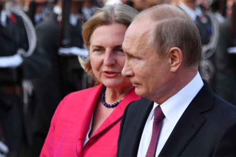 Poziv Putinu na svadbu austrijske ministarke uzburkao duhove