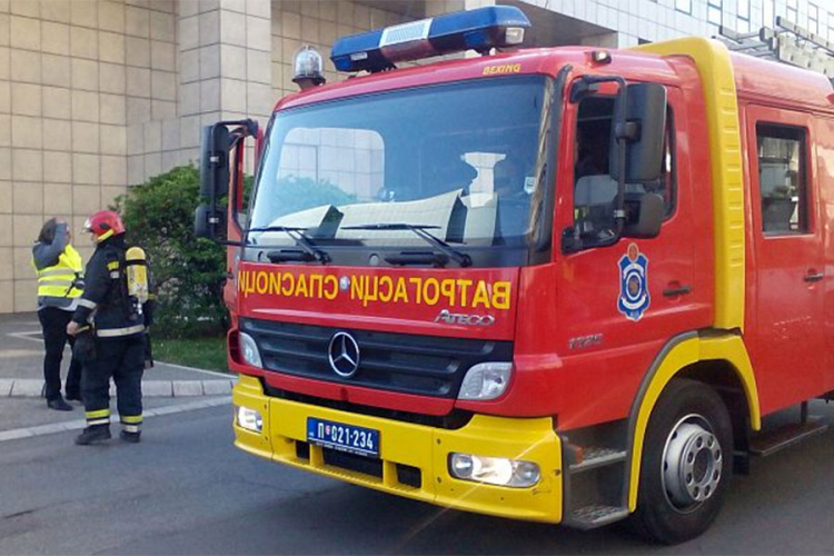 Požar u hotelu Srbija