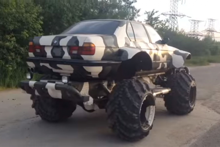 BMW Serije 7 pretvorili u terensko vozilo