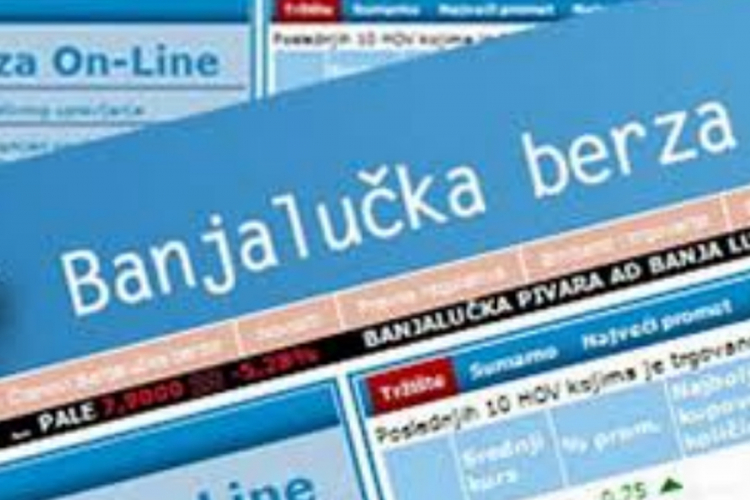 Promet na Banjalučkoj berzi 1,35 miliona KM