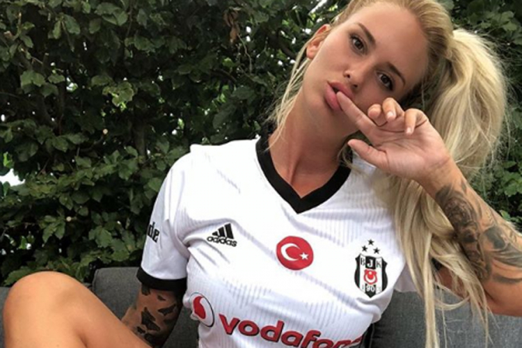 Danska manekenka provokativnim fotografijama izaziva igrače Bešiktaša