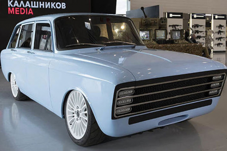 Kalašnjikov predstavio električni automobil