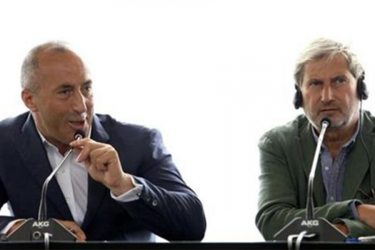 Haradinaj: Kosovo ima granicu; Han: Neprikladno komentarisati