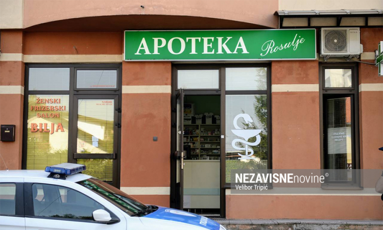 Lopovi upali u apoteku u Banjaluci, odnijeli novac