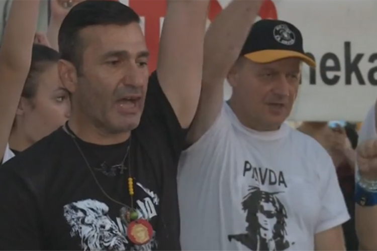 Na Trgu Krajine pročitano pismo Davidove majke