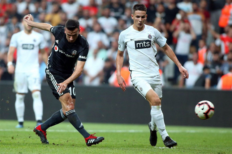 Partizan bez Evrope, Bešiktaš prejak