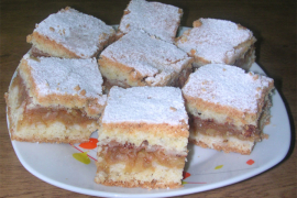 Lijena pita s jabukama