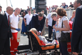 Jedna žena slomila nogu, drugoj pozlilo na otvaranju Žeželjevog mosta