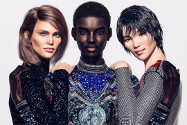 Virtuelni modeli u novoj Balmain kampanji