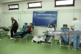 Radnici "Elektrokrajine" dali 105 doza krvi